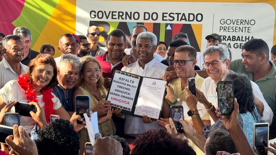 Imagem de Uruçuca x Serra Grande: governador Jerônimo dará ordem de serviço para pavimentação da BA-653 na próxima quinta (21) 
