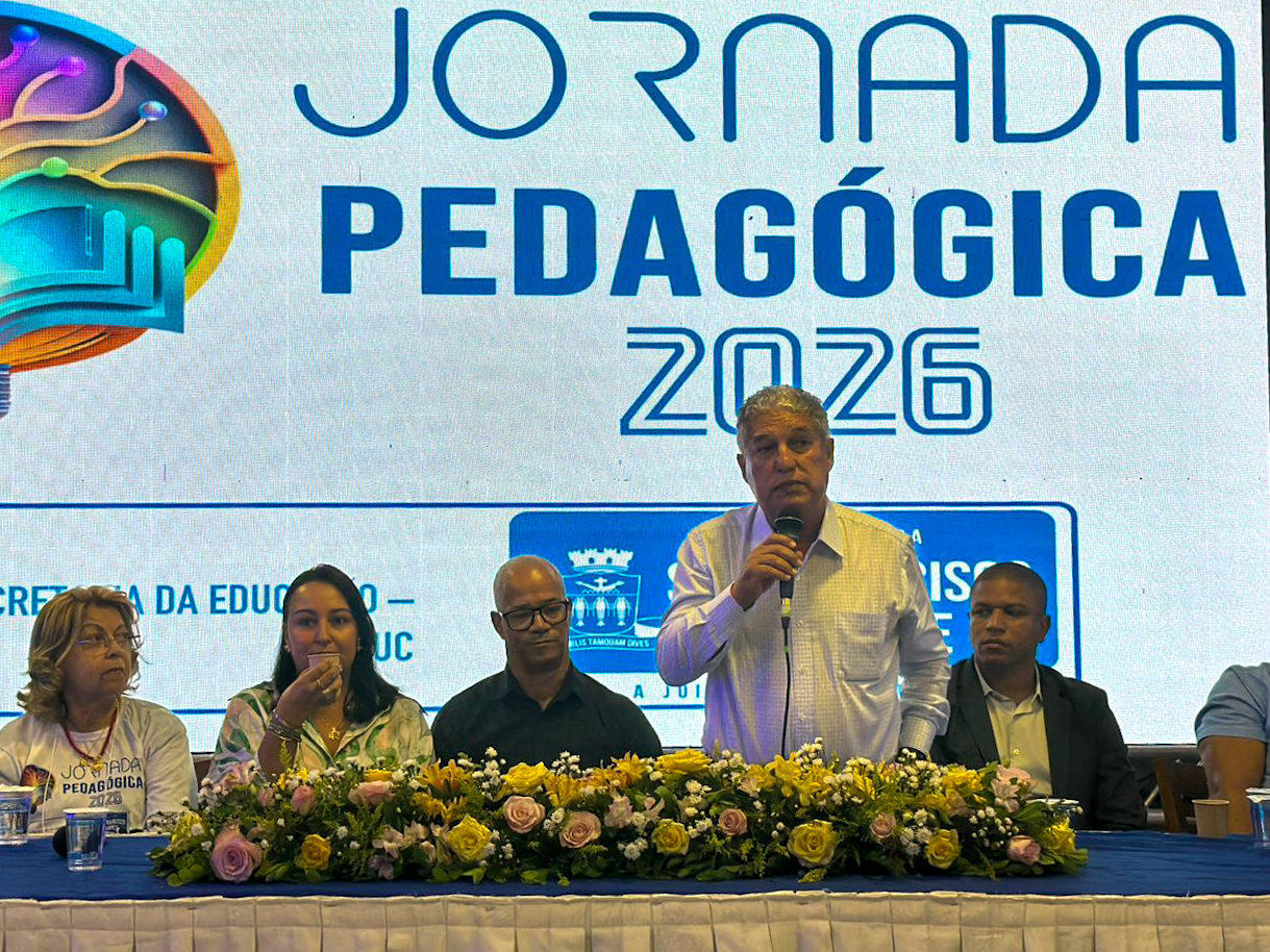 Imagem de Rosemberg participa da Jornada Pedagógica de São Francisco do Conde