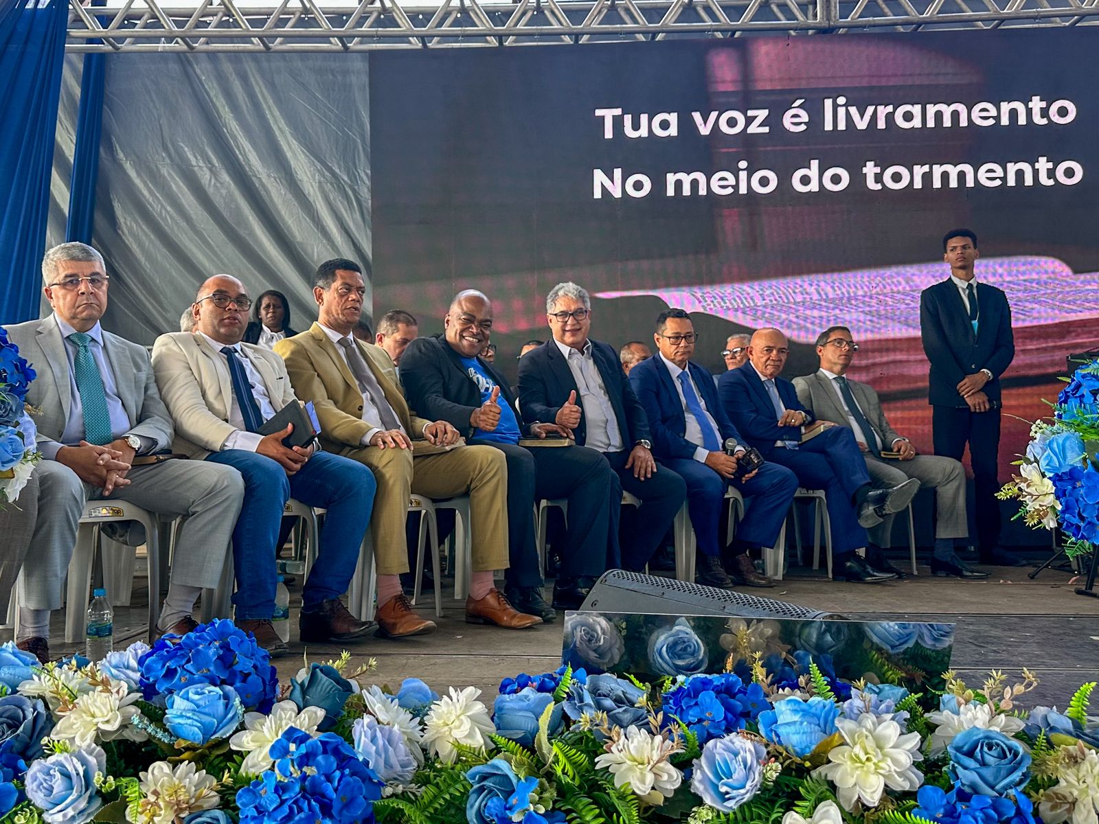 'Um espaço para cuidar de gente, venerar a Deus e construir as nossas relações', afirma Rosemberg em cerimônia da Assembleia de Deus Imagem de 'Um espaço para cuidar de gente, venerar a Deus e construir as nossas relações', afirma Rosemberg em cerimônia da Assembleia de Deus